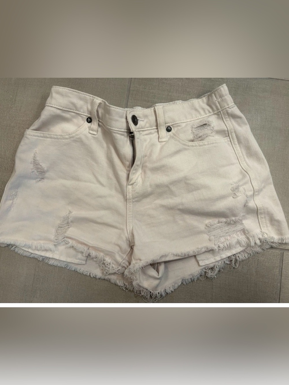 Aerie Daydreamer XS White Shorts
